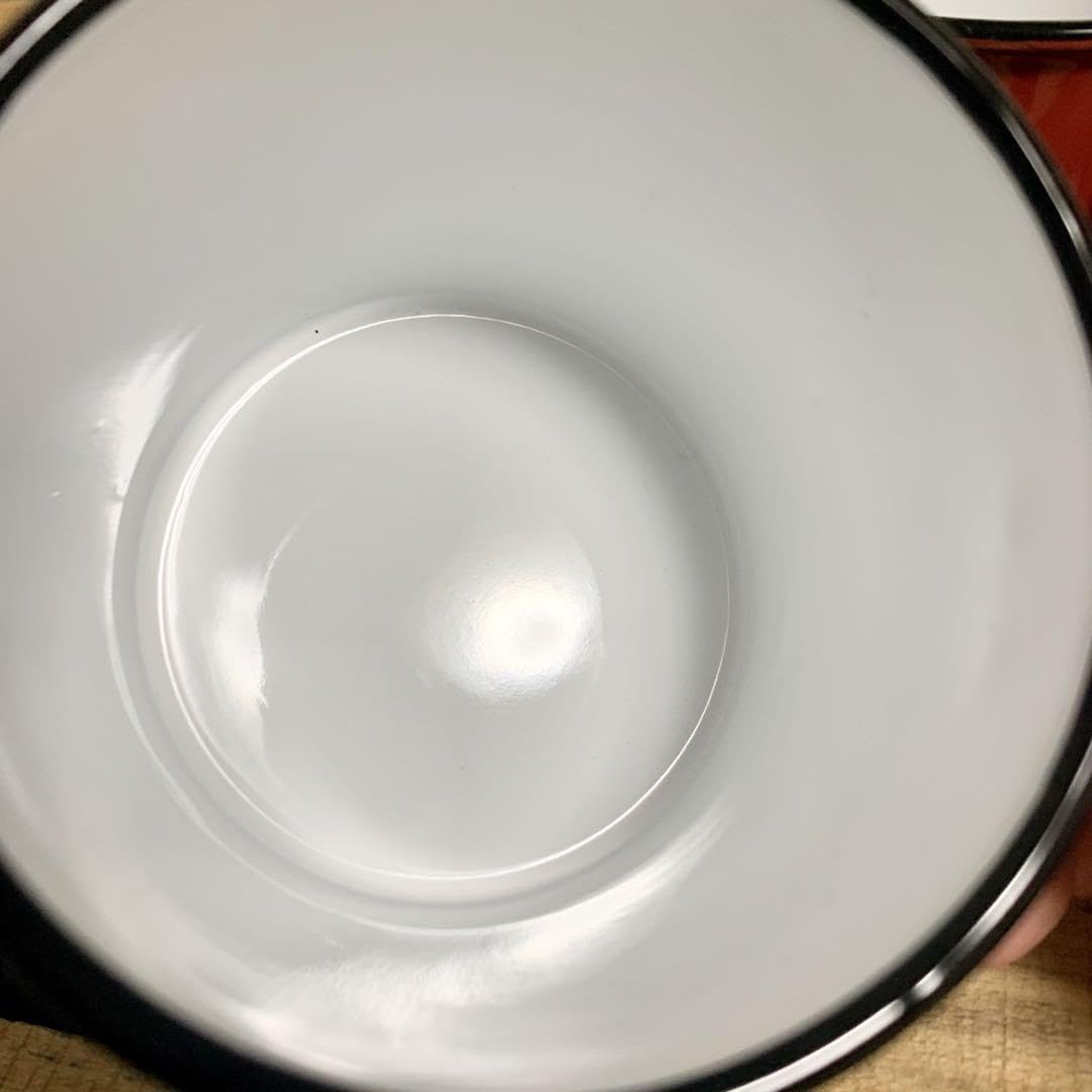 Amazon | レトロ 琺瑯 ホーローマグカップ大 赤 2個 アンティーク