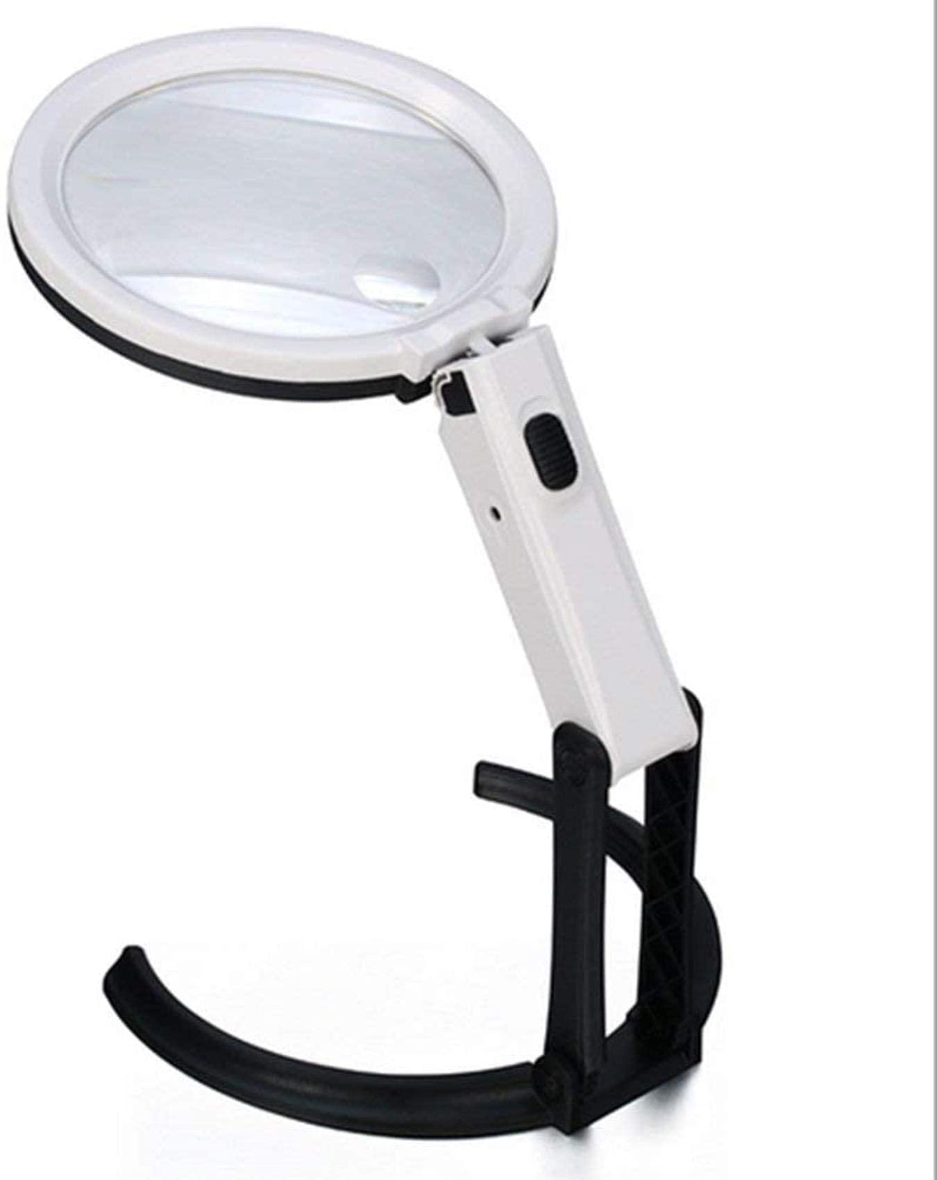 asdchZen Magnifyi Glasses,Magnifiers,Desktop Magnifier With Lightimagnifier Rechargeable Hand Magnifier 2X 5X Optical Hd Glass Lens For Read Icrafts Repair Magnifier Keep It In Mind