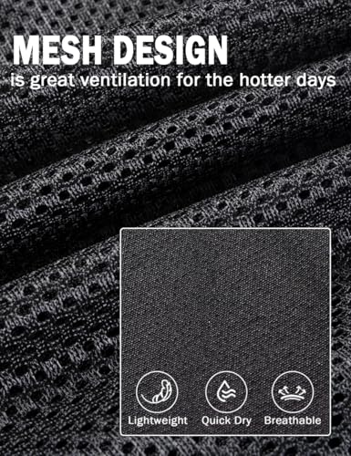 Mens Fishing Vest Adjustable Tactical Vest Summer Mesh Outerwear4