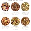 Tea Forte Tea Advent Calendar Gift Set; 12 Individually Wrapped Handcrafted Assorted Pyramid Infuser Tea Bags with Numbered Doors, Winter Chalet