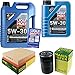 Produktbild Filter Set Inspektionspaket 6 Liter Liqui Moly Motoröl Longtime High Tech 5W-30 MANN-FILTER Luftfilter Ölfilter