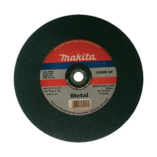 MakitaP-25513 12" Abras Disc Metal 22mm Bore, Multi-Colour