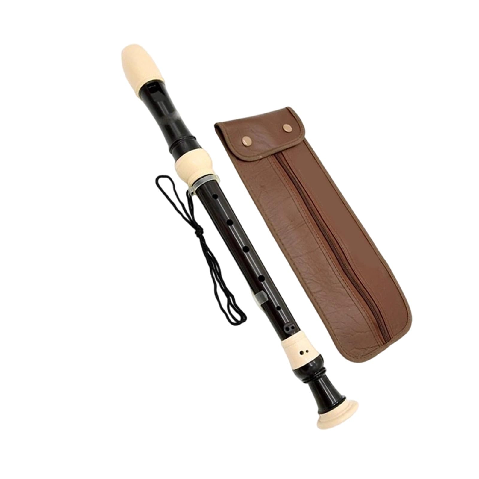 Flauto Dolce Professionale Flauto Dolce Contralto (chiave A 8 Fori Di Diteggiatura Fa Tedesca) Nero