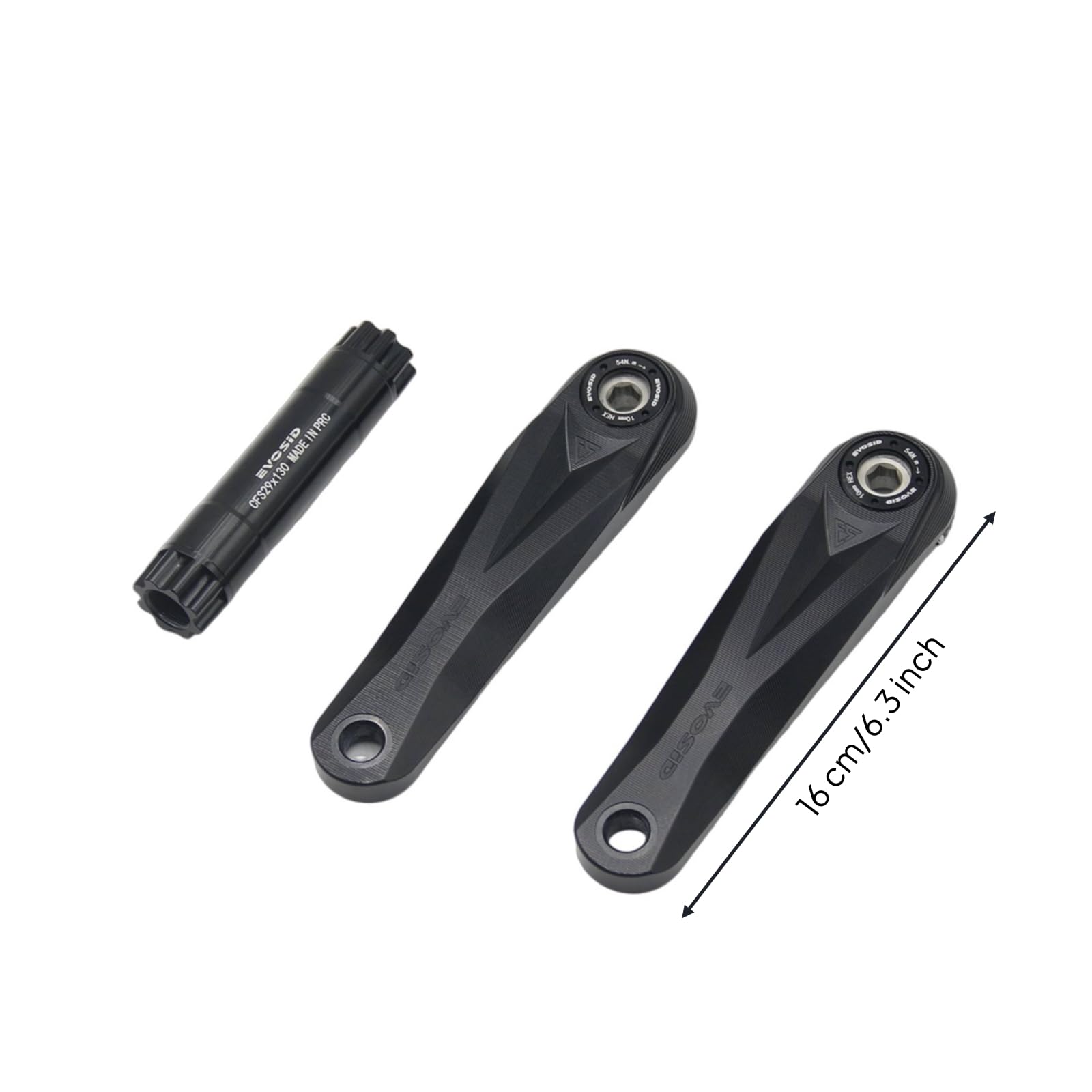 Juego s con Eje Ligero Pedalier Aluminio CNC s con Eje para Ciclismo Montaña
