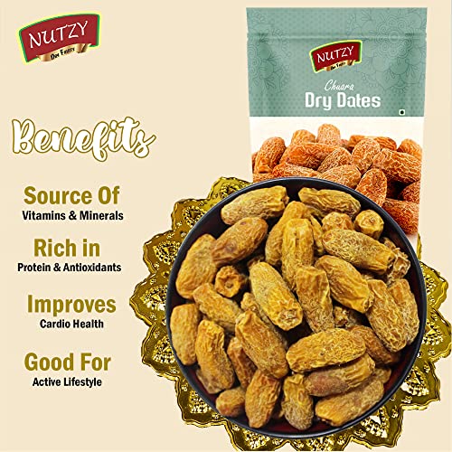 Image of Nutzy Premium Dates (Yellow Dates / Peela Khajoor, 800g)