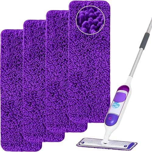 6 Pack Reusable Power Mop Refills Pad for Swiffer PowerMop