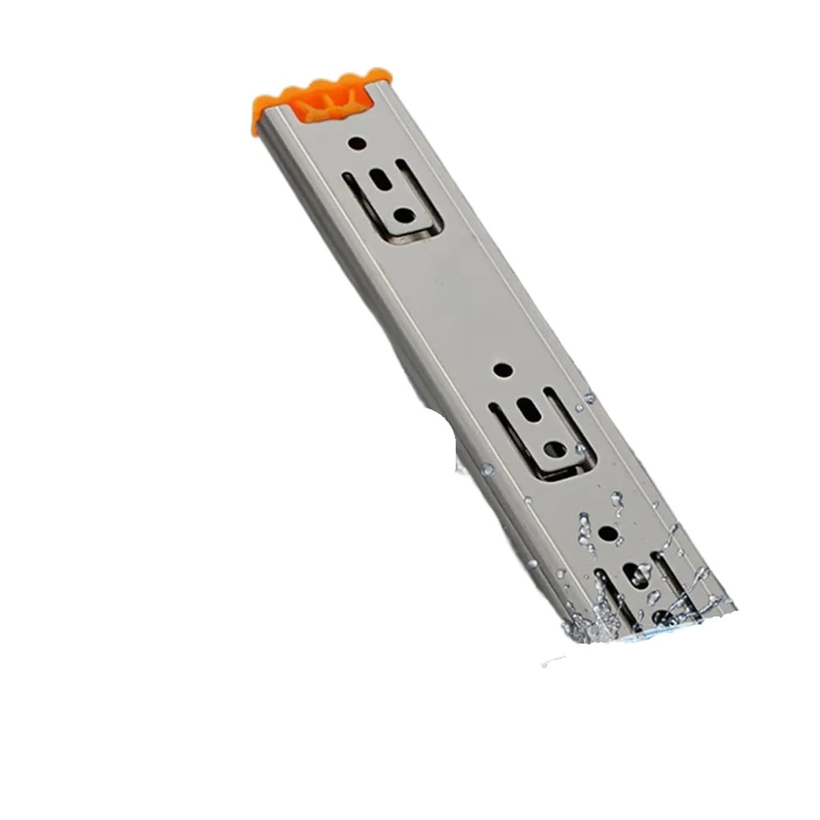 Glissières de tiroir à fermeture douce pour réparer un meuble bruyant avec rail coulissant 3 sections