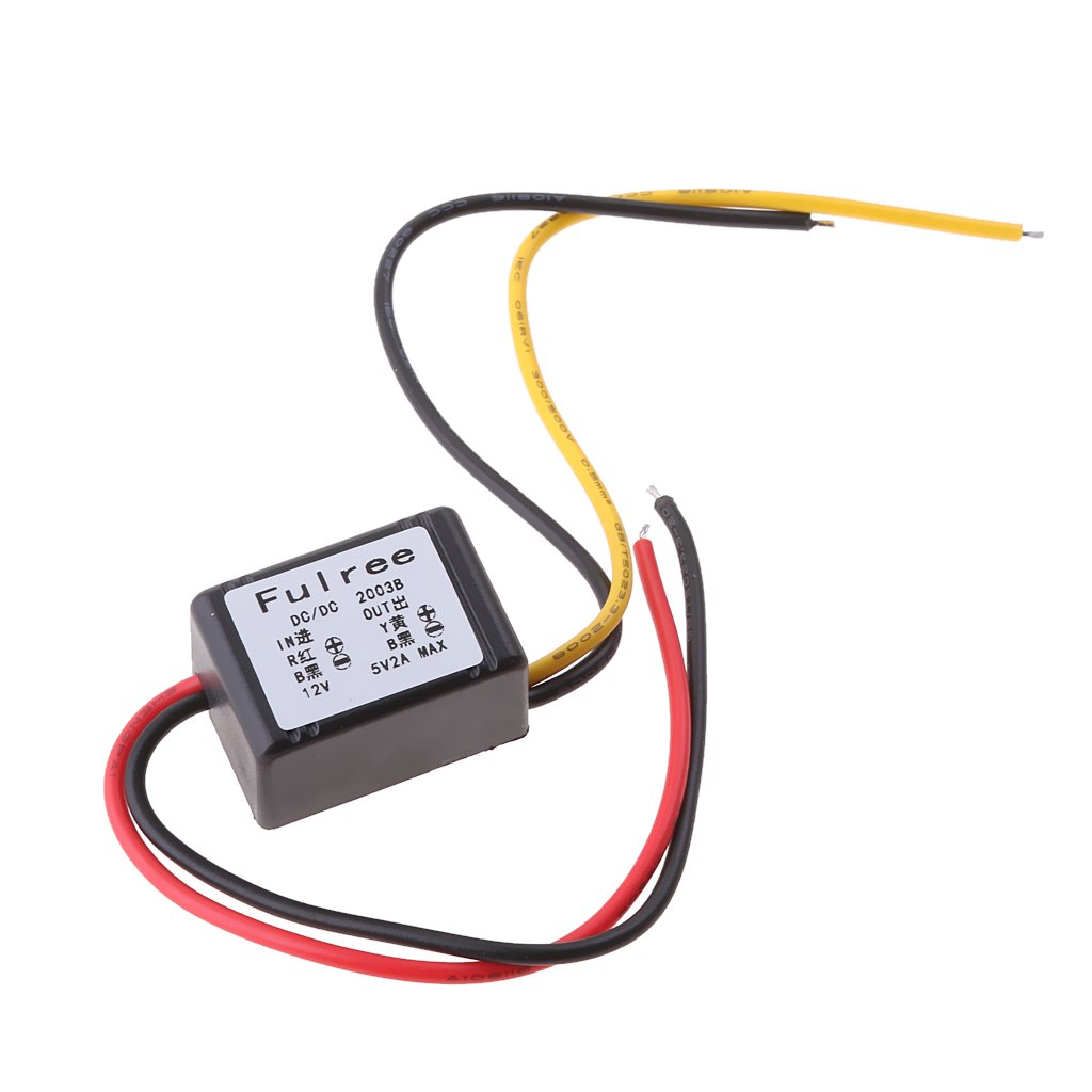 Ubervia Power Transformers - Voltage Converter Regulator DCDC DC 12V Stepdown to DC 5V 2A Power Buck Transformer-image-27