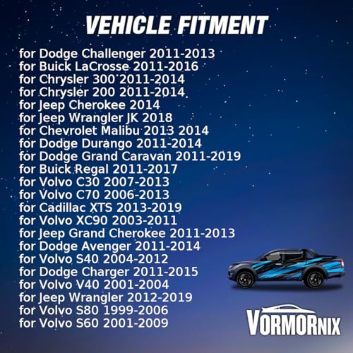 1 Pieza Bomba de Vacío para Chrysler 200, 300 2011-2014 | para Chevrolet Malibu, Impala 2014 | para Cadillac XTS 2013-2019 | para Buick LaCrosse 2011-2016 | para Dodge Avenger 2011-2014 | para Jeep miniatura 2