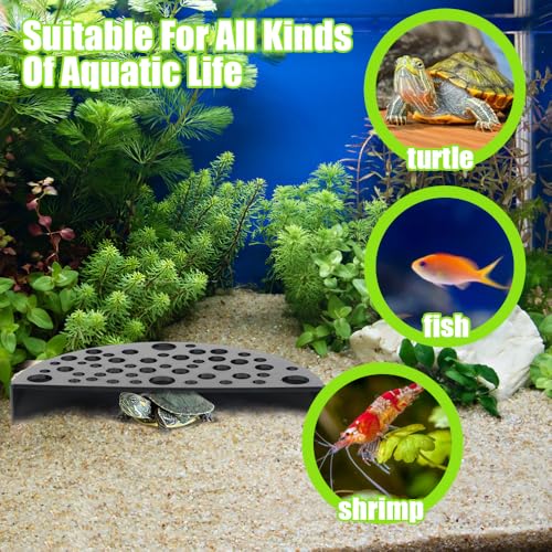 Image of 2 PCS Shrimp Hides for Aquarium, Shrimp Cave, Small Fish Tunnel Shrimp Breeding House, Plastic Shelters Aquarium Shrimp Hideout, Fish Tank Accessories Decor, Black