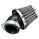 C-FUNN 40Mm 45 Grad Luftfilter Schwarz Für 50Cc 110Cc 125Cc 140Cc Pit Dirt Bike Motor Bike