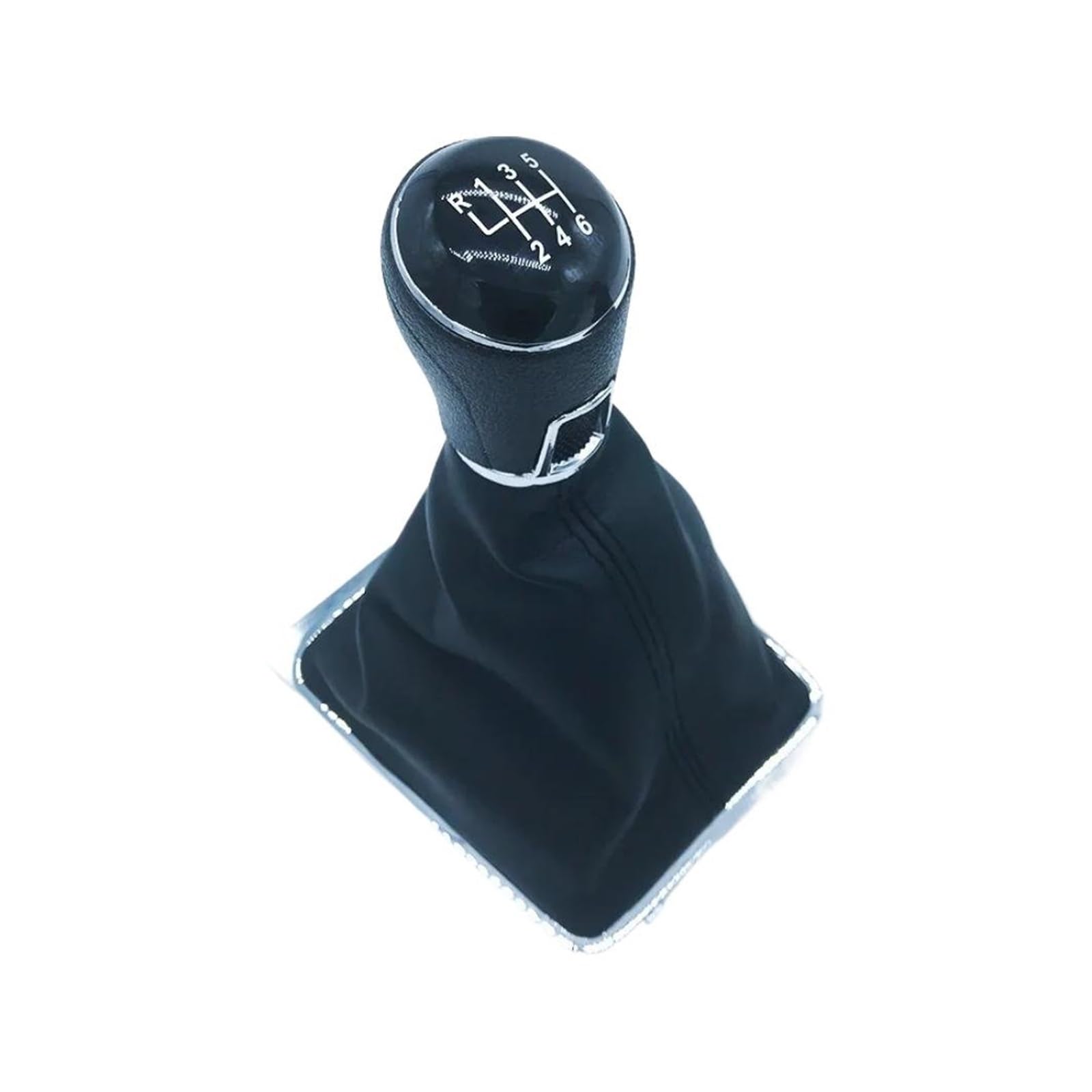 KUNYOS for VW for Passat B7 2011-2015 Shift Knob Style Black/Silver
