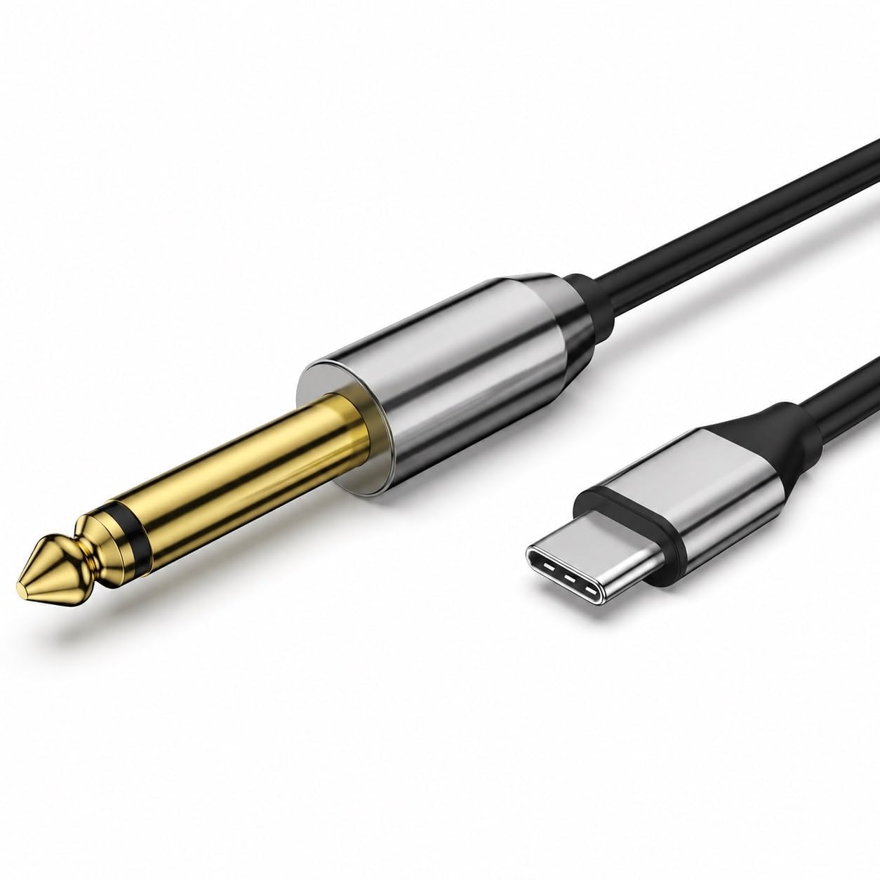 Dratal USB C to TRS Audio Stereo Cable, 1/4 Type C to 6.35mm Male