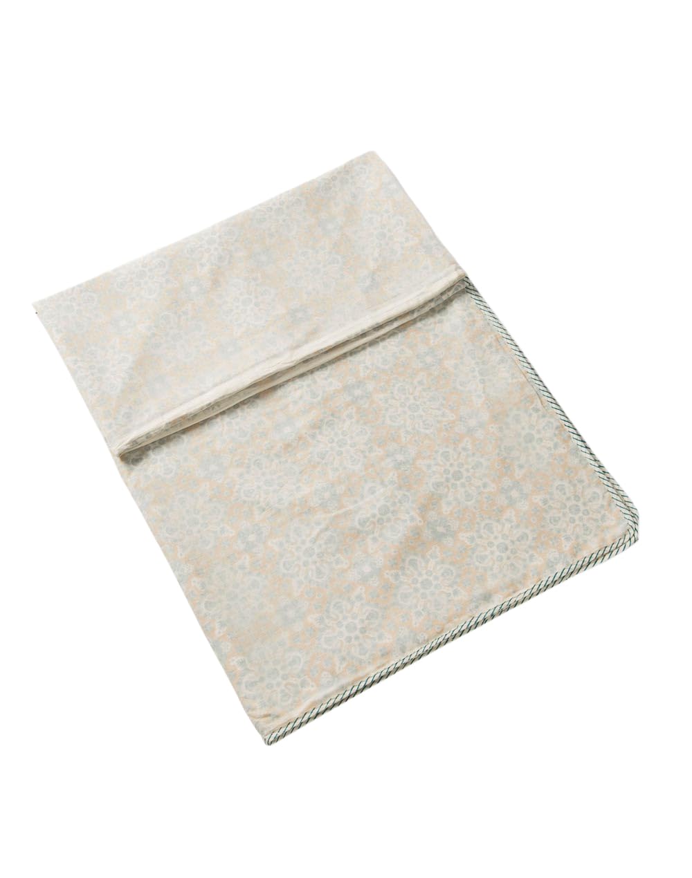 Fabindia Nafisa Mustard Cotton Hand Block Printed Dohar-picture-12