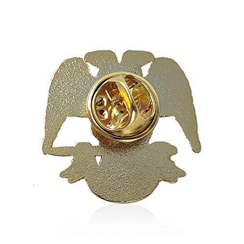 Scottish Rite 32nd Degree Masonic Lapel Pin Badge3