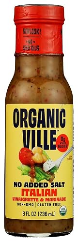 Organicville Organic Salt Free Italian Dressing, 8 FZ