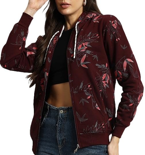 Image of eKools Women's Fleece Fullsleeves Jacket (Flee02)
