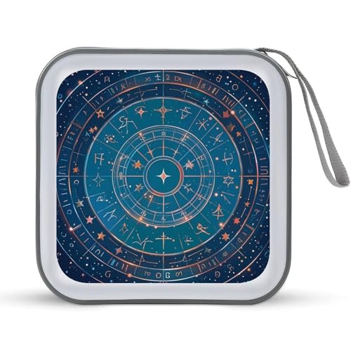 Sacoche CD DVD 40 places zippée pour les trajets en voiture et vos voyages en famille