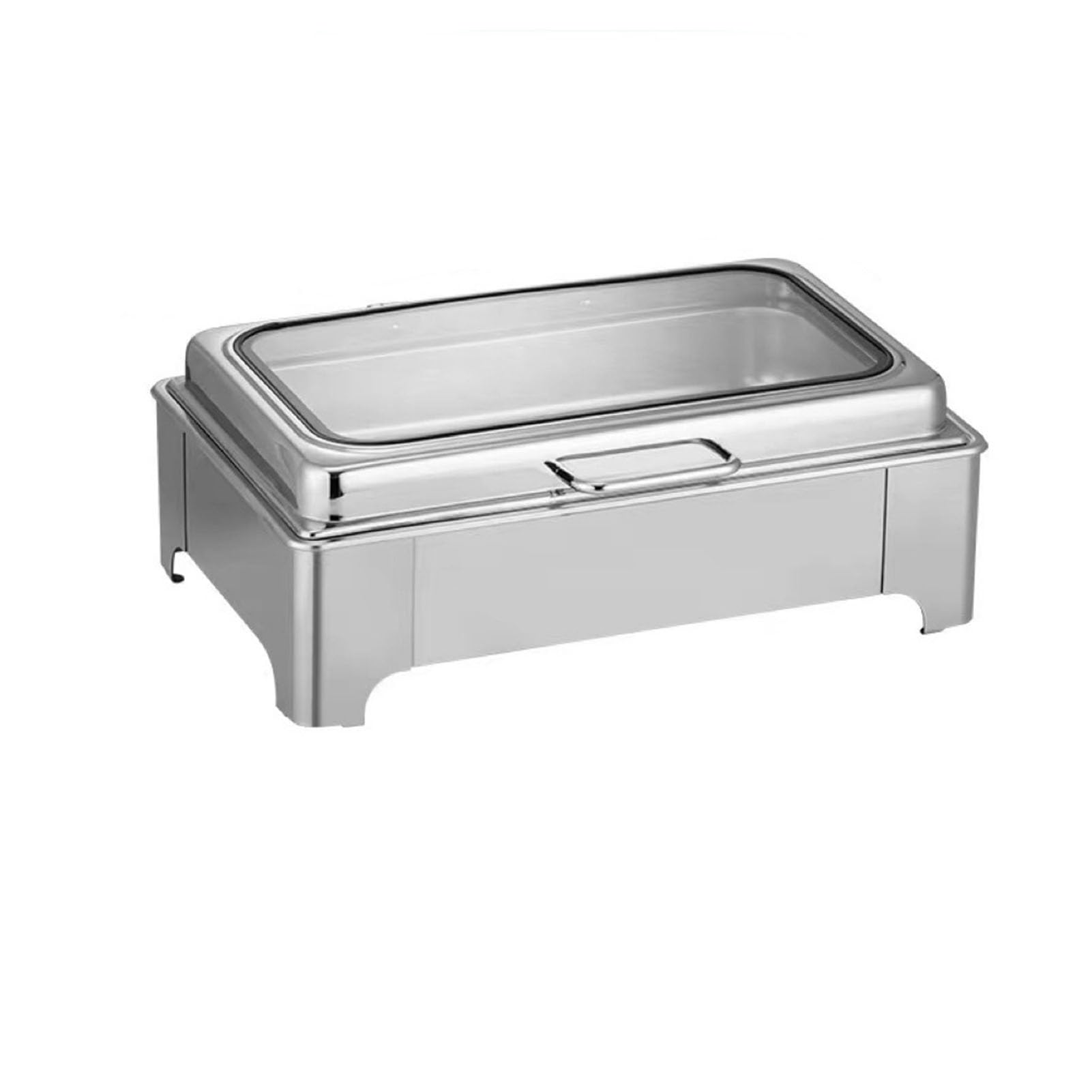 Scaldapiatti in Acciaio Inox, Buffet Professionale a bagnomaria, scaldavivande,Rectangle,B