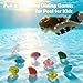 AiFanS 20PCS Diving Gems Pool Toys - Colorful Diamond, Underwater Swim Training Gift for Kids, Summer Water Pool Game Set