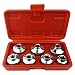 Heavy Duty 7-Piece Oil Filter Cap Wrench Tool Kit Can Last for Ever Includes 24mm,27mm,29mm,30mm,32mm,36mm,38mm Socket Set Compatible with Mercedes Benz, VW, BMW and More Oil Filter Housing