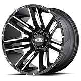 Moto Metal MO978 Razor Satin Black Wheel with Machined Finish (20x10/6x135, -24mm Offset)