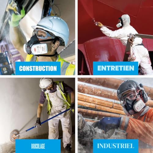JSP Filtres P3 PressToCheck (1 Paire) pour FORCE8 & FORCE10, Rechange – vue 3