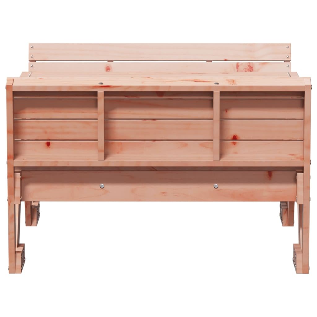 Tavolo da picnic per bambini 88x122x58 cm in legno massello Douglas