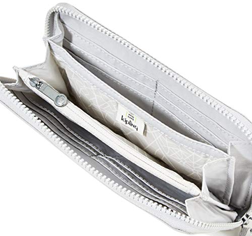 Carteira Kipling Imali Cinza