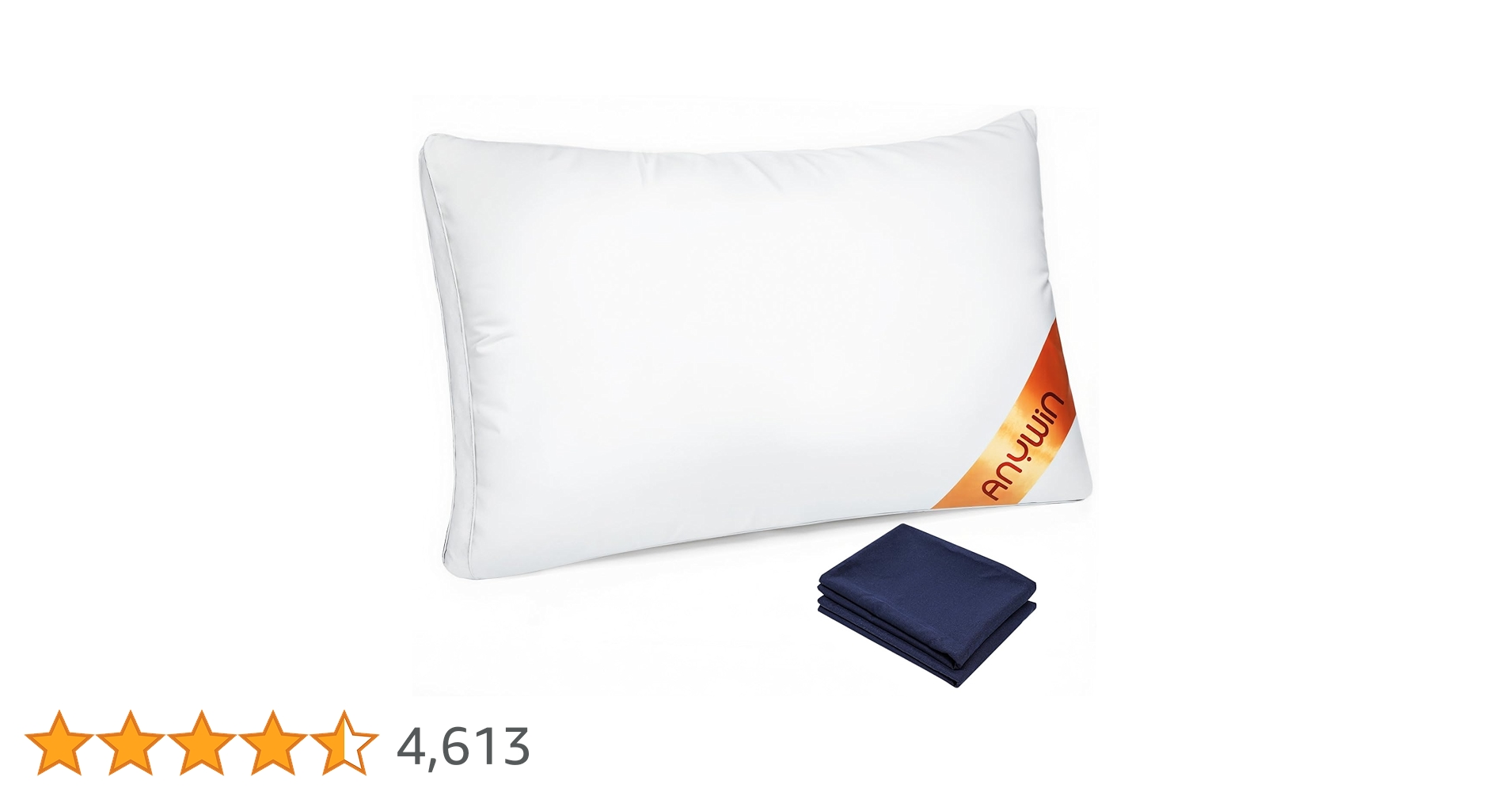 Amazon｜Anywin 枕 カバー2枚付き まくら 高さ調整可能 高級