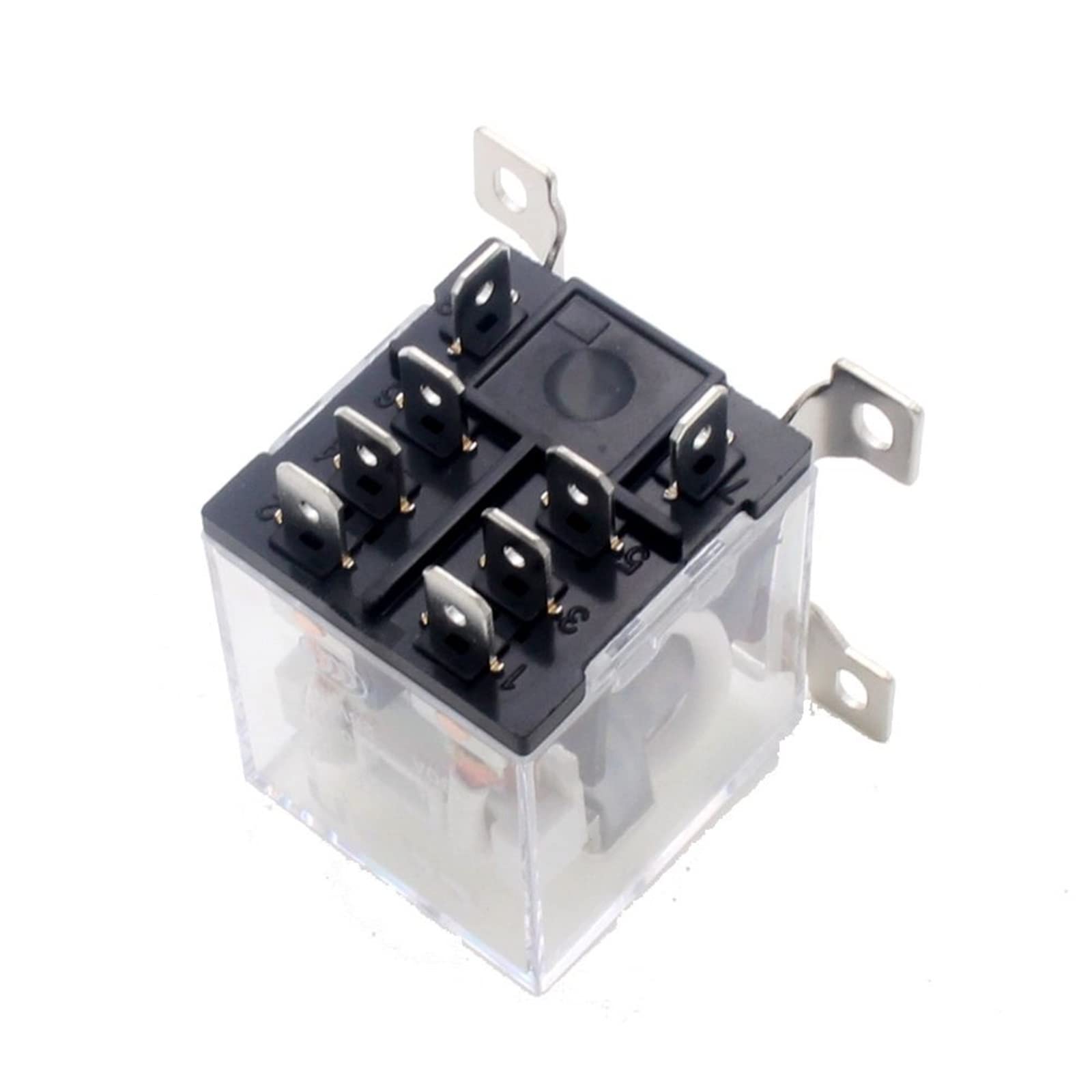 Relé de potencia de propósito general 8 pines JQX-12F 2Z DC 12V 30A Accesorios electrónicos