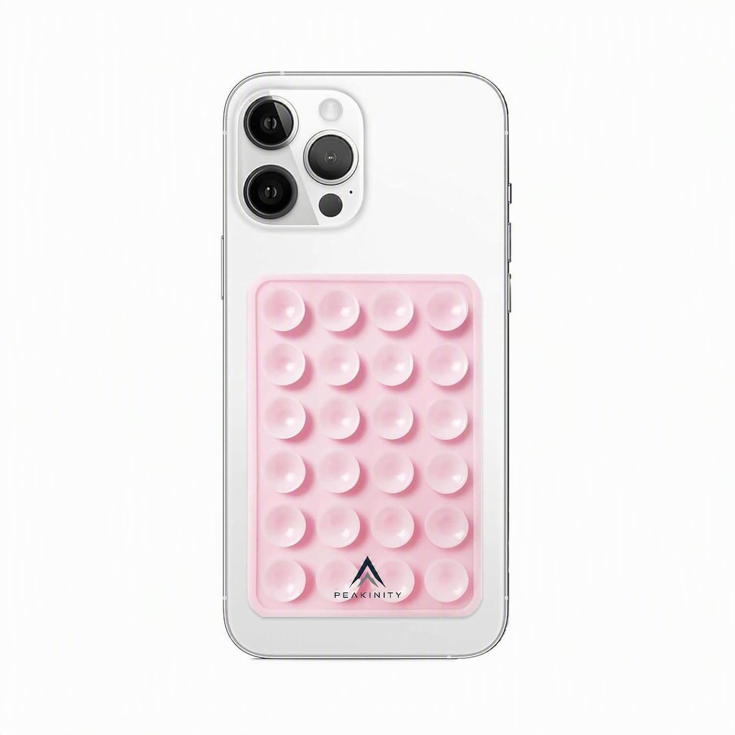 Double Sided for Phone | Silicone Suction Adhesive for Phone Cover | Stick Ease Multi-Purpose Hands-Free Suction Phone Accessory | Strong Grip Holder for Mirror & Shower-image-36