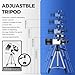 ESAKO Telescope for Kids & Beginners, 70mm Aperture Portable Telescopes with 3 Eyepieces, Height Adjustable Tripod & Phone Adapter & Remote Control Gift for Christmas