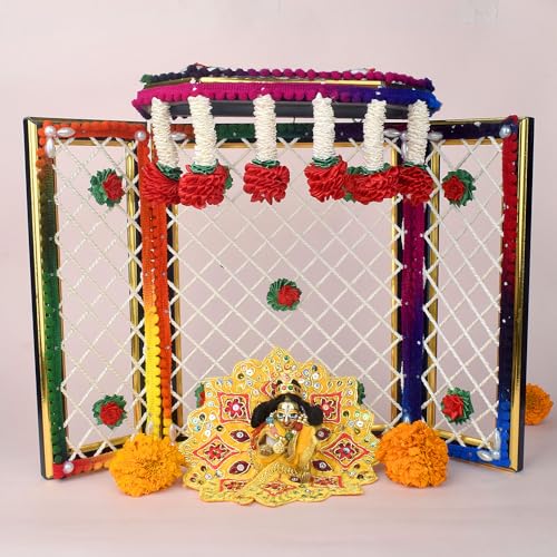 Phool Bangla God Estatua Decorativa 15 Pulgadas