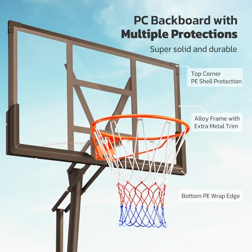 Yohood Basketball Hoop Outdoor Portable thumb #2