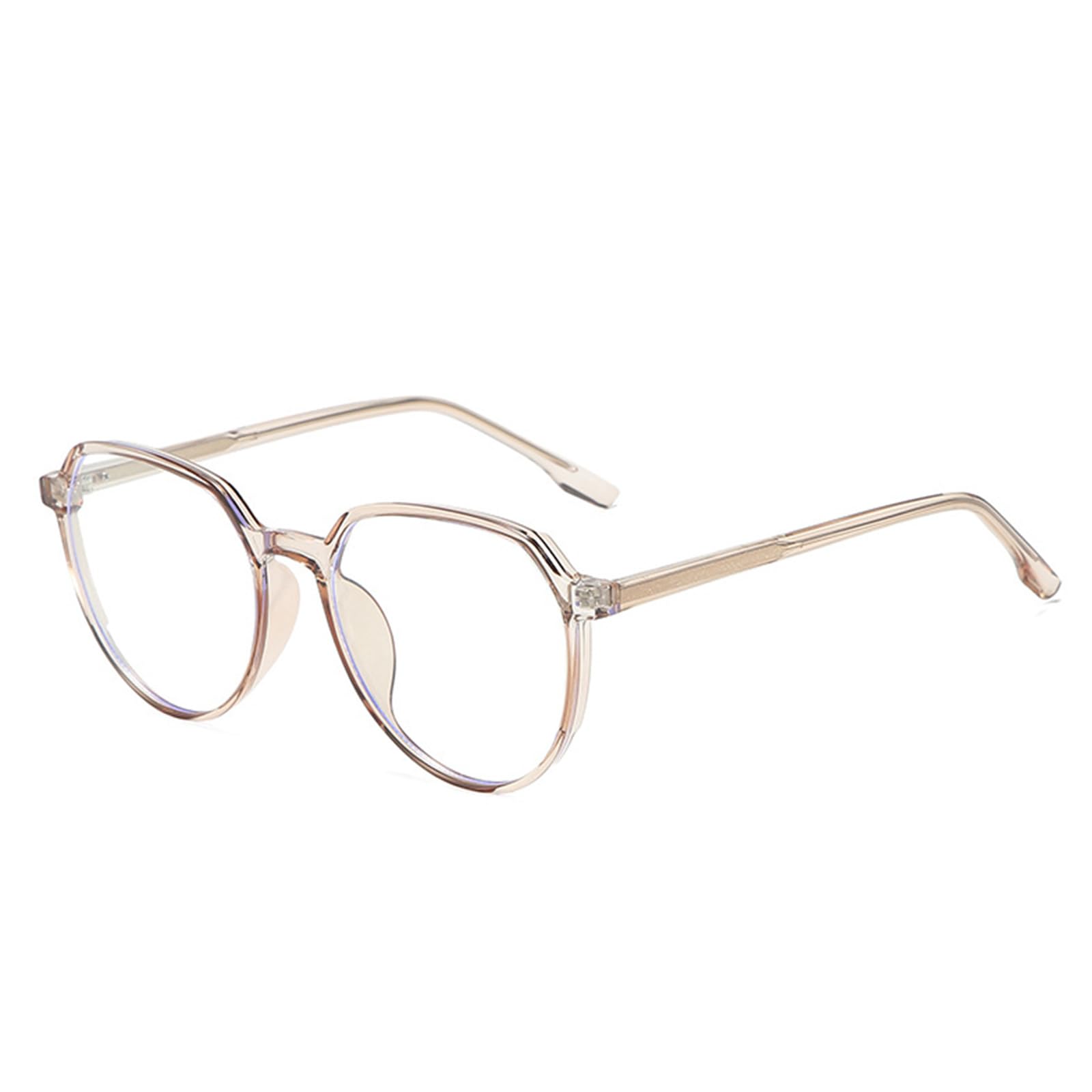 Gafas Luz Azul Hombre Y Mujer - Gafas para Ordenador Antifatiga Reducen Fatiga Visual Gafas De Bloqueo De Luz Azul TR90 Adecuado para Ordenador/Gaming/TV/Teléfono Móvil-Sin Graduar,C