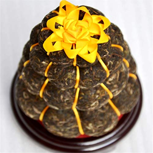 通用 1000g Yunnan Pu-erh Tea Gift Craft Pu Er Tea Zucca Decorazione Puer Raw Gift Tea - immagine 5