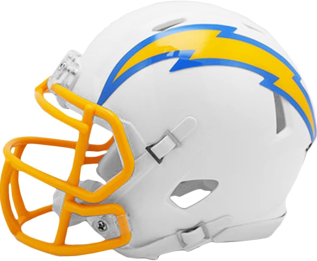 LA Chargers Speed Revolution Mini Football Helmet