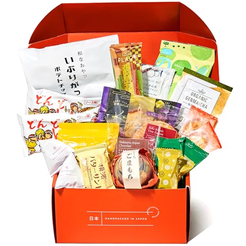 Bokksu Seasons of Japan Snack Box - Authentic Japanese Food Box, 1-Piece Tea + 22-Piece Snacks from...
