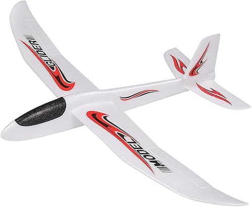Toyvian Avión planeador de avión para niños 39 pulgadas aviones de espuma de lanzamiento 2 modos de vuelo juguete planeador para niños recuerdos de