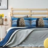 Marine Inspired Stoneware Standard Pillowcases 20x12in Sets of 1, Ultra Soft Microfiber Plush Pillow Cases Comfort Decorative Throw Pillow Cover with Hidden Zipper for Bedroom, Sofa, Couch