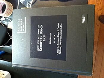 Hardcover Cases and Materials on European Union Law (American Casebook Series) Book