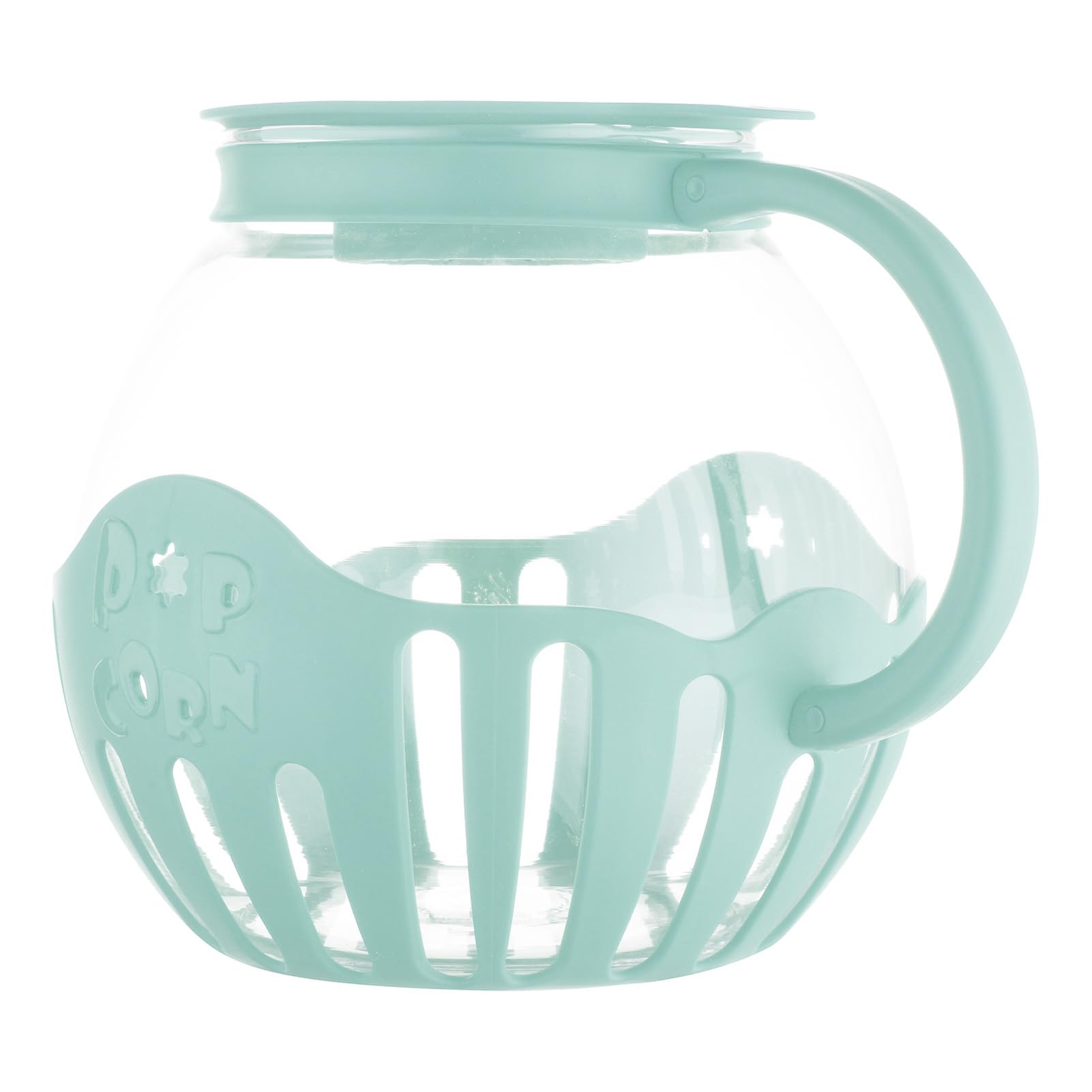 Máquina para hacer palomitas de maíz, olla para microondas, palomitas de maíz de aire, para microondas, microondas, palomitas de maíz, de cristal premium, sin BPA, apta para lavavajillas