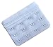 Chanie Women Pack of 3 Soft Comfortable 4 Hooks Bra Extender,2.4