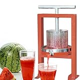 MÁS CARACTERÍSTICAS: ¡Más que simplemente exprimir frutas! También es ideal para prensar hierbas, tinturas, extraer miel y luego prensar cera de abejas, prensar mantequilla, prensar repollo fermentado. Diseñado para hacer mermeladas, jugos, vinos, es una gran herramienta para hacer y prensar en familia.