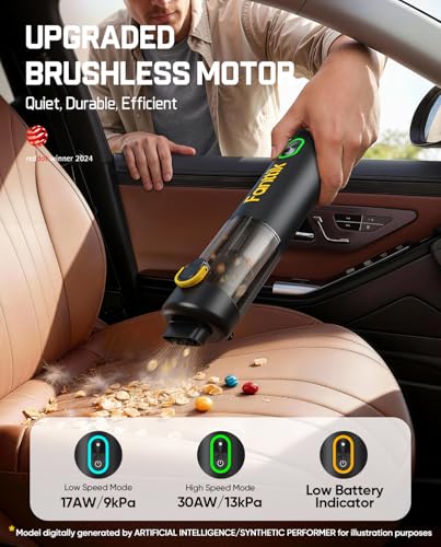 Fanttik V8 Mate Cordless Car Vacuum — 13kPa, 30-Min Runtime, 9 Attachments — view 5