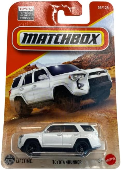 Matchbox Toyota 4Runner SUV 09/125 [White] 1:64 Scale Diecast Toy Vehicle