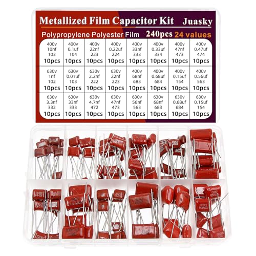 Kit de condensateur à film polyester CBB guitare 0,01uf 68nf