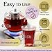 40 Oz Unique Glass teapot Set with 4 double wall insulated Cups, Tea Kettles for Stovetop With Infusers For Loose Tea, Perfect Mom Gift