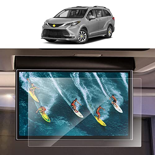 SKTU 2Pcs for 2024 2025 Toyota Sienna Accessories Screen Protector for 2021-2025 Toyota Sienna 11.6-Inch Rear Entertainment HD Clear Anti-Scratch